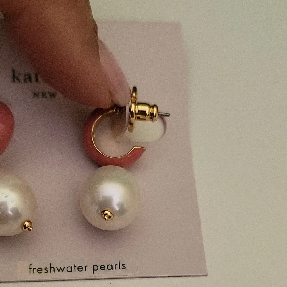 Kate Spade New York FRESHWATER Pearl Earrings - Picture 4 of 4